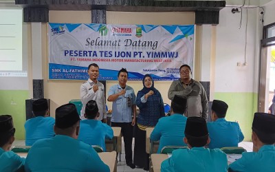Tes IJON PT. YIMMWJ untuk Siswa Kelas 12 SMA/SMK Kab. Karawang di SMK Al-Fathimiyah